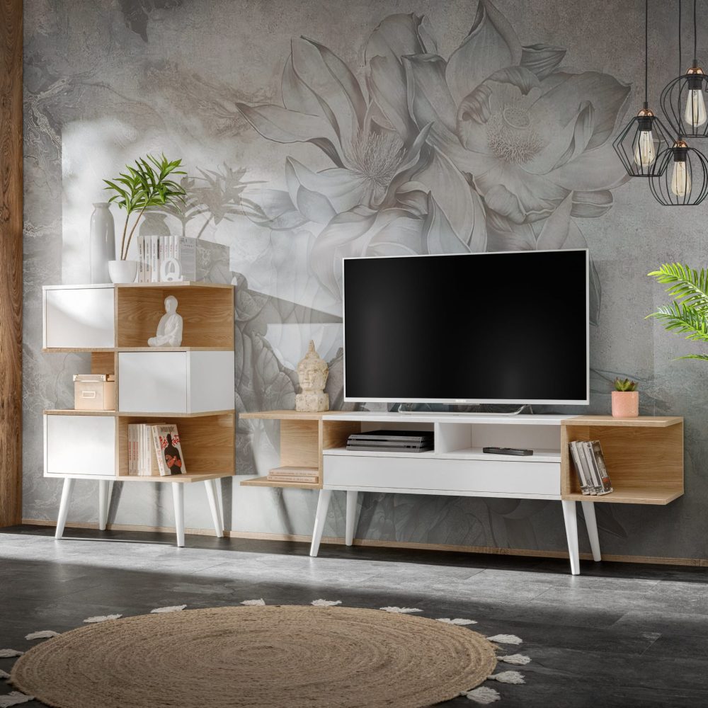 Forio Kommode, weiße Eiche – Bild 4