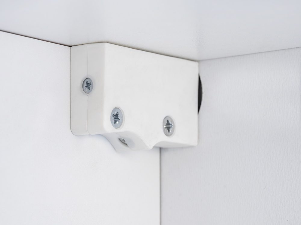 Loreto wandmontierter RTV-Schrank, Wotan/Weiß – Bild 6