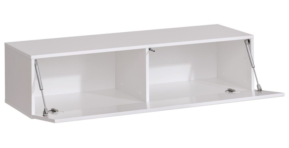 Loreto Hängeschrank TV, Schwarz/Schwarz – Bild 3