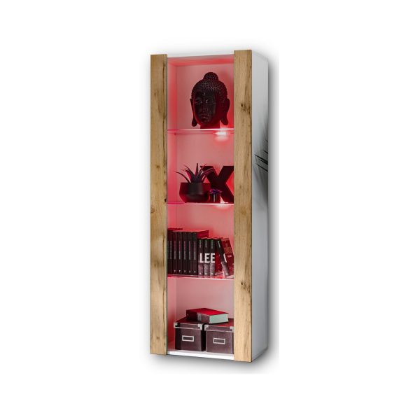 Tivoli Schrank, Wotan/Weiß RGB LED Beleuchtung