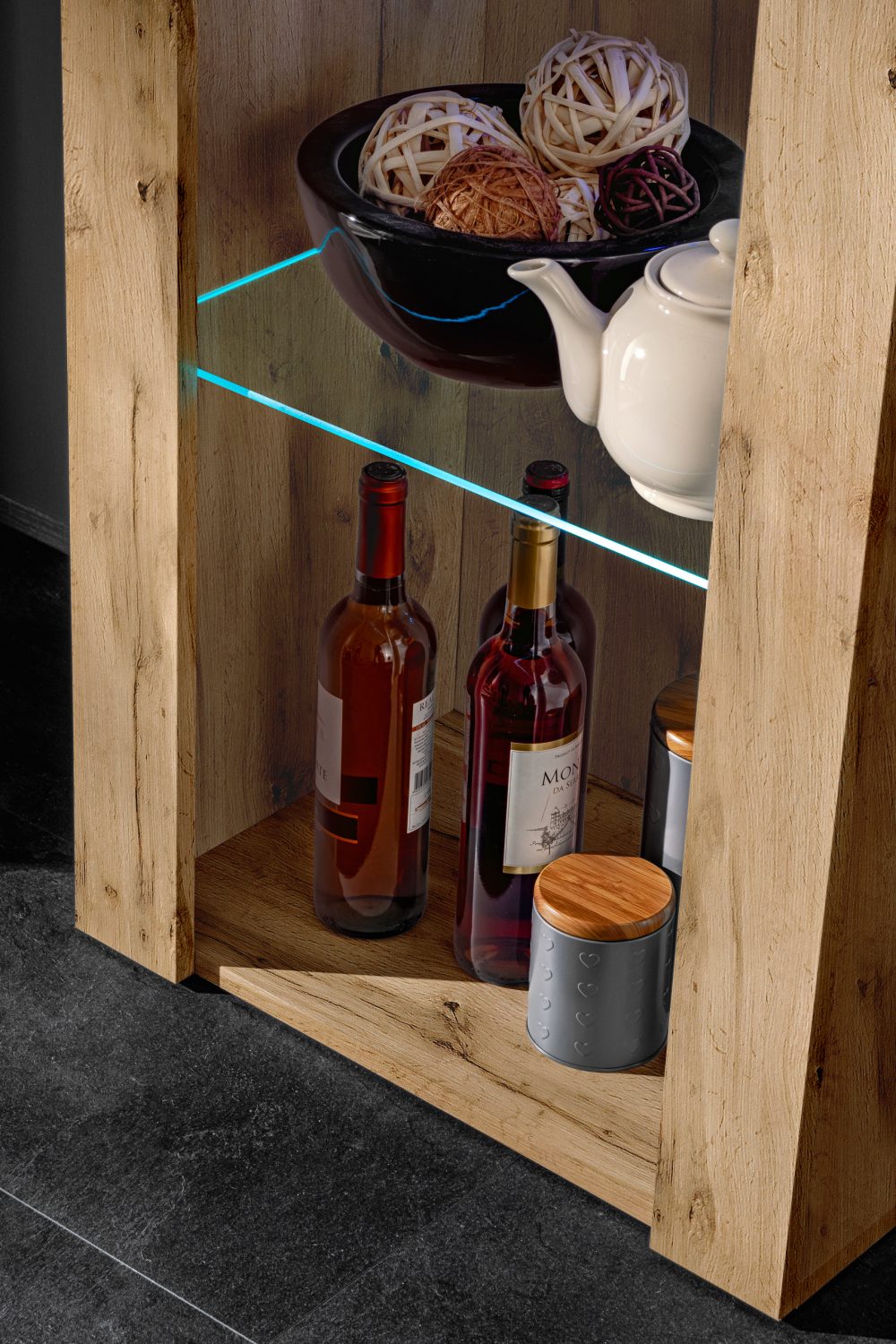 Tivoli Schrank, Wotan/Wotan RGB LED Beleuchtung – Bild 5