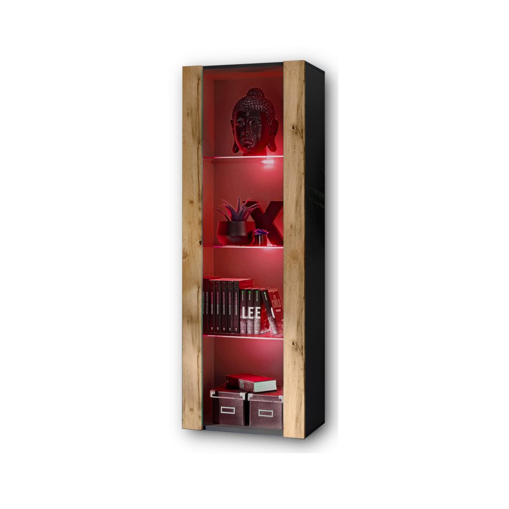 Tivoli Schrank, Wotan/Schwarz RGB LED Beleuchtung