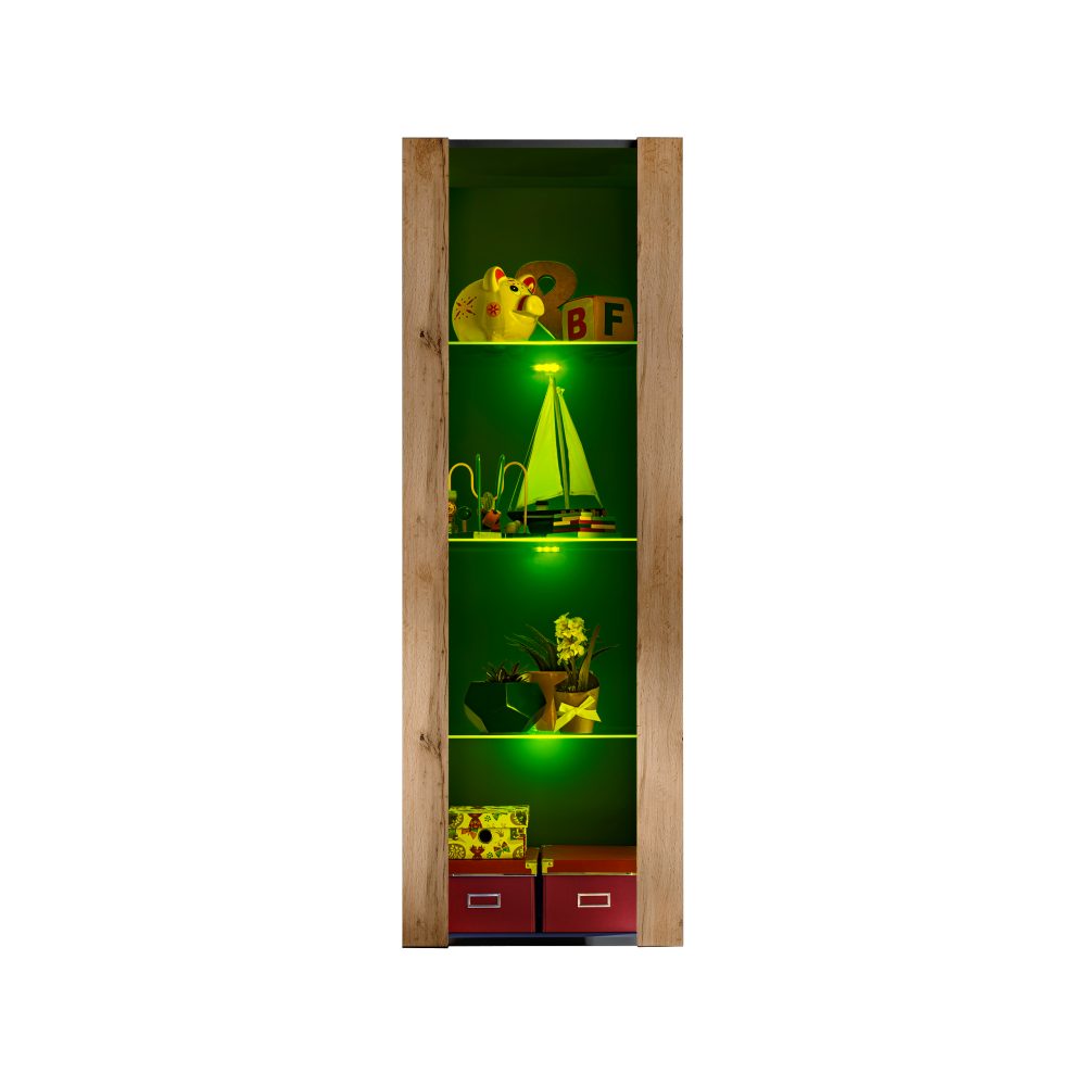 Tivoli Schrank, Wotan/Schwarz RGB LED Beleuchtung – Bild 3