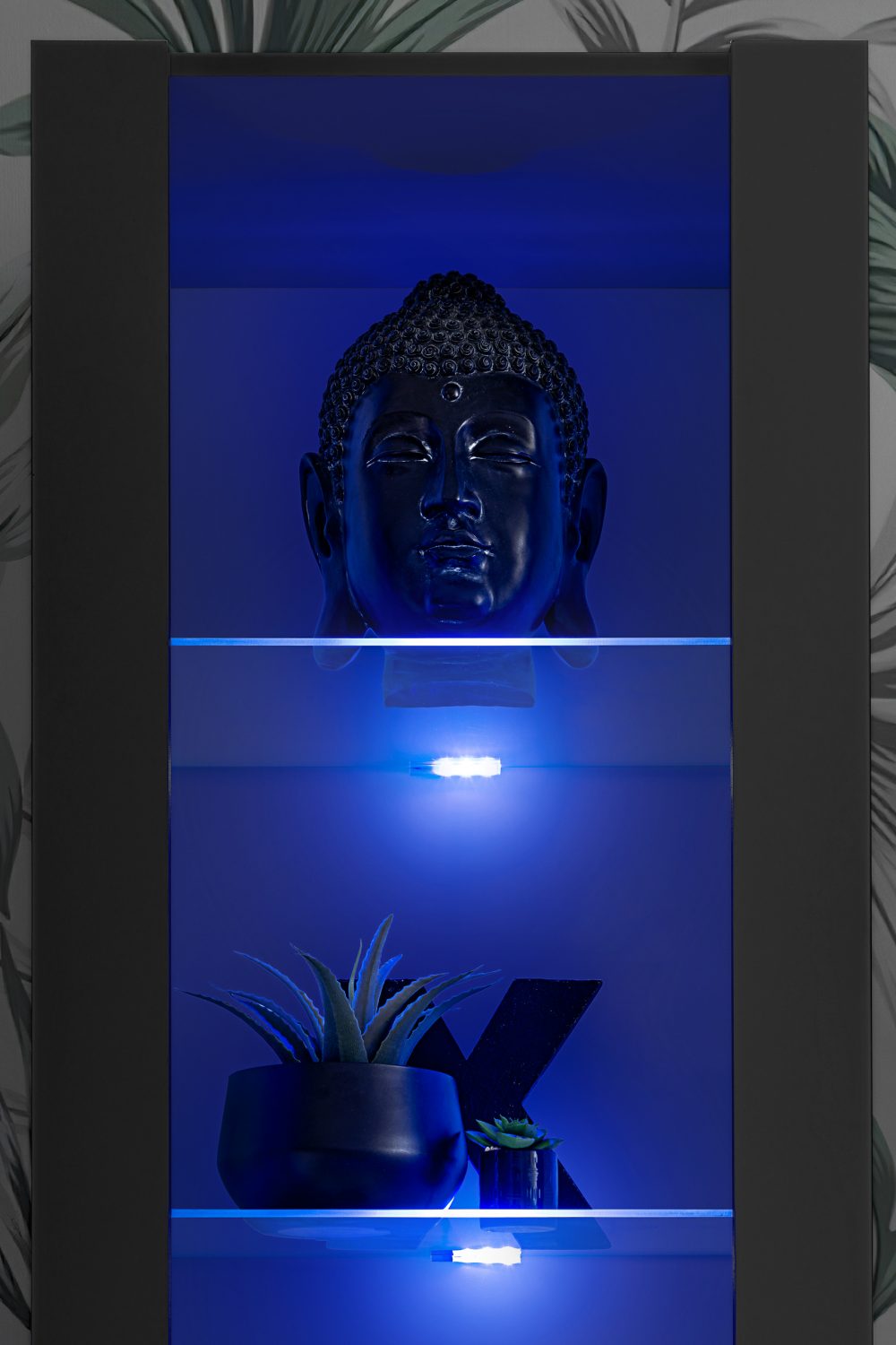 Tivoli Schrank, Schwarz/Schwarz RGB LED Beleuchtung – Bild 4