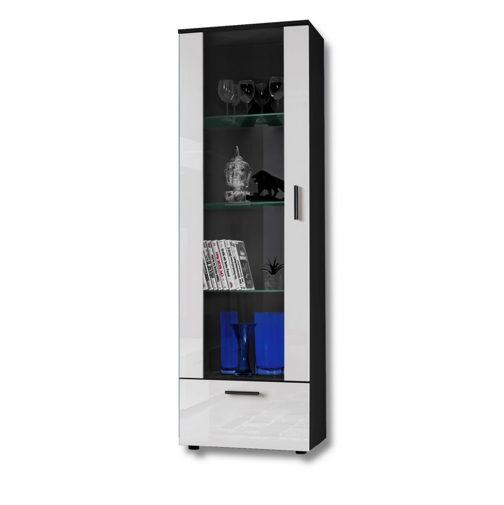 Alessandria Stehendes Display, Weiß/Schwarz – Bild 1