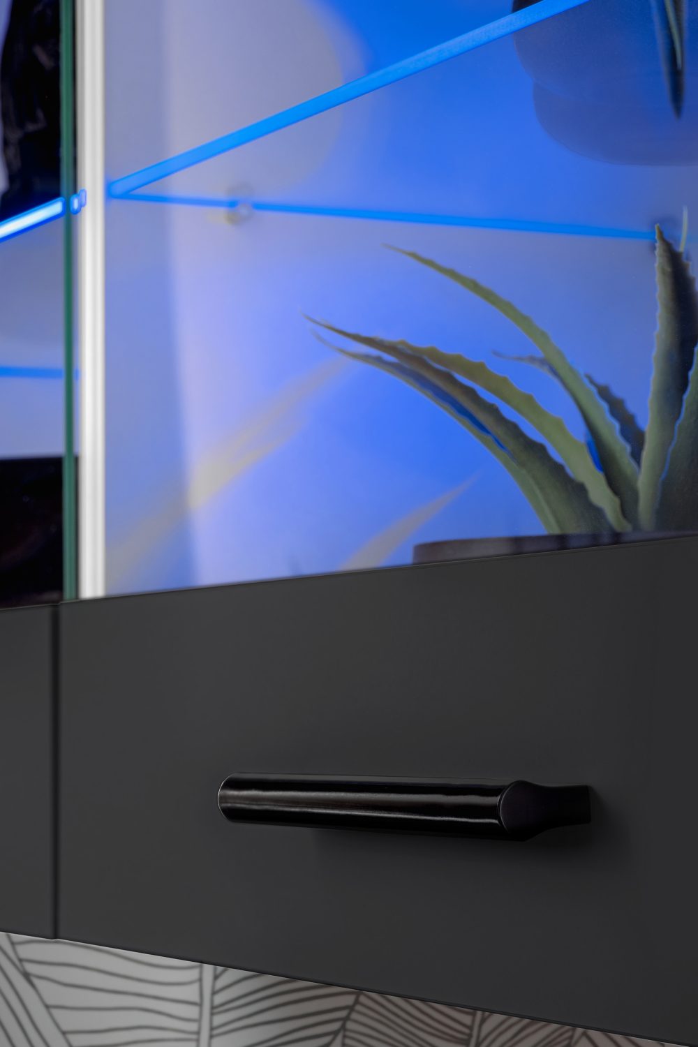 Savona Hängendes Regal, Schwarz/Weiß – Bild 6