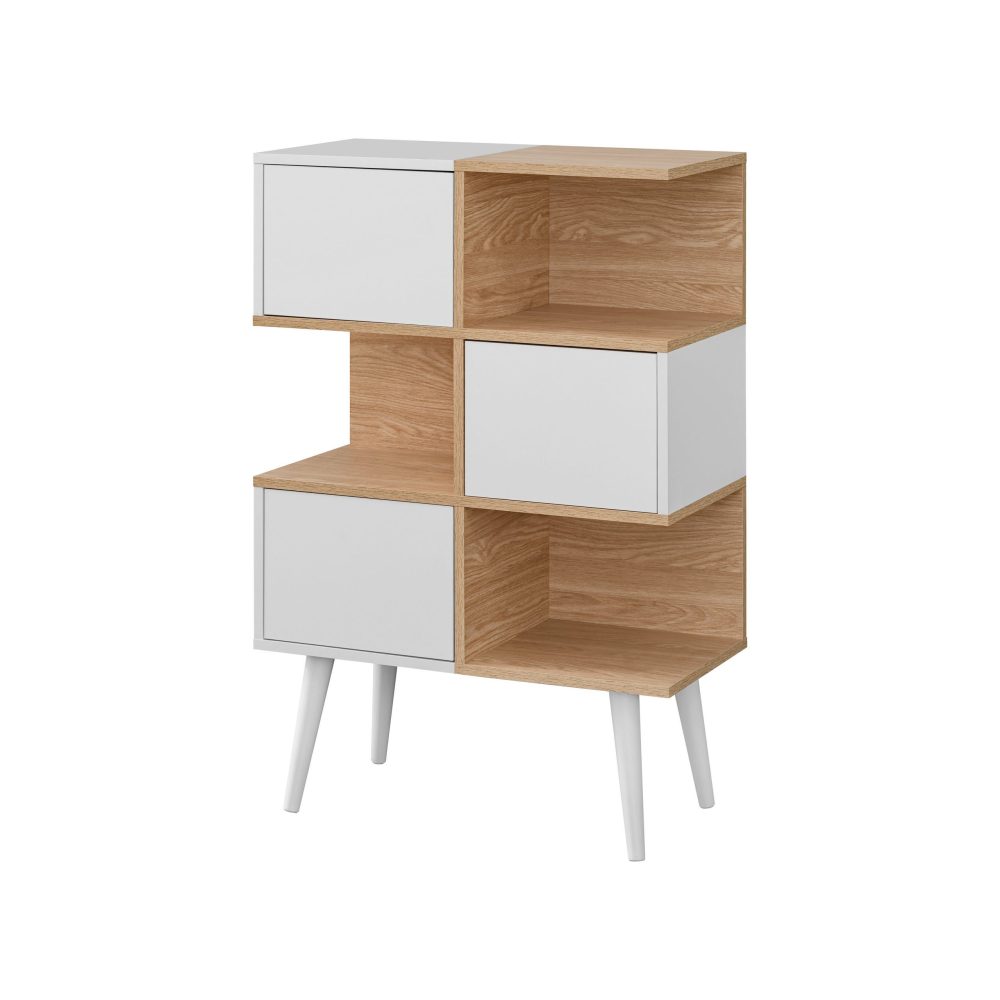 Forio Kommode, weiße Eiche – Bild 1