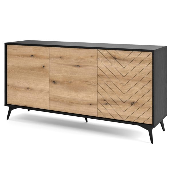 Kommode Jasper K154 – Breite 154 cm, Höhe 77 cm, Tiefe 39 cm