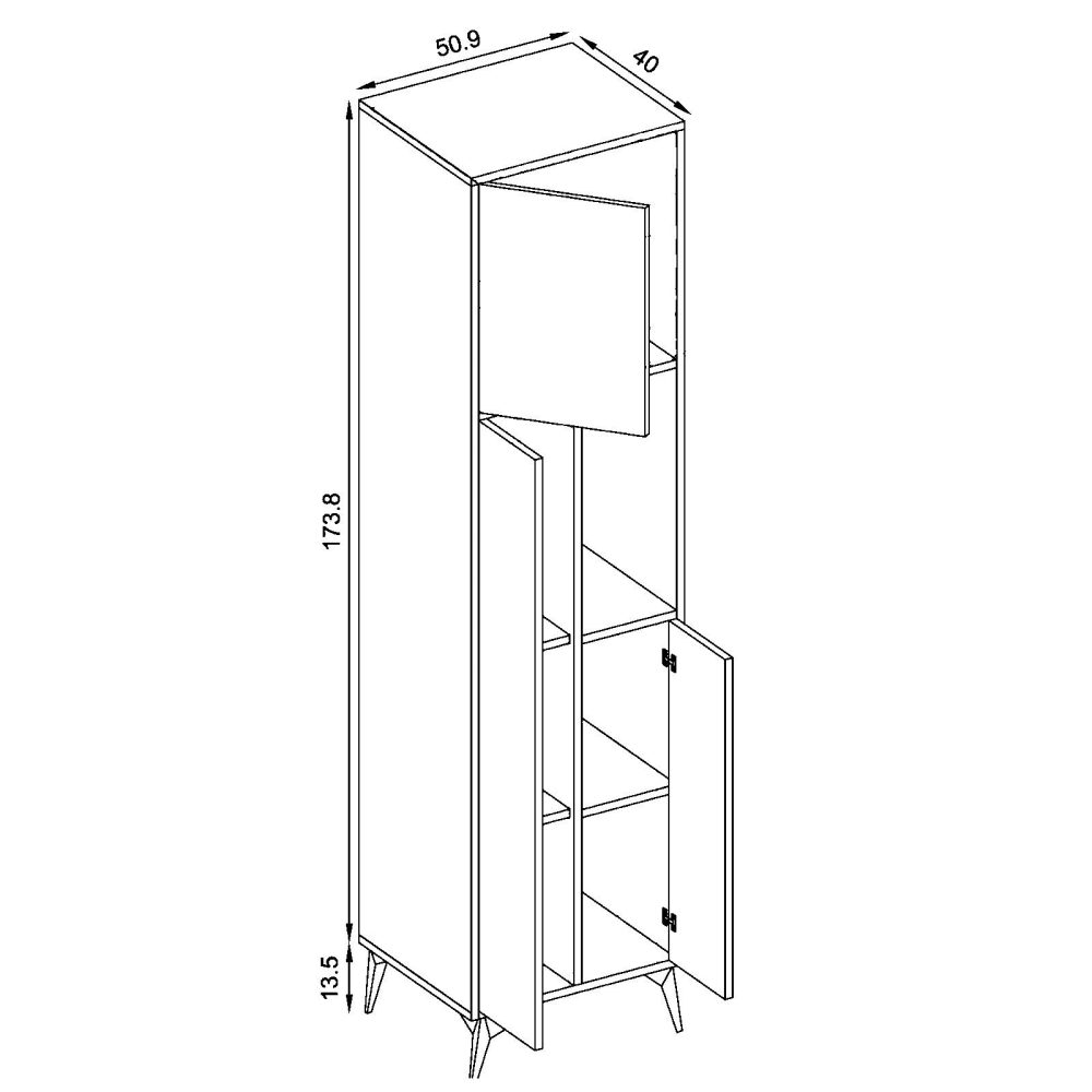 Stehendes Kabinett Orvieto – Bild 3