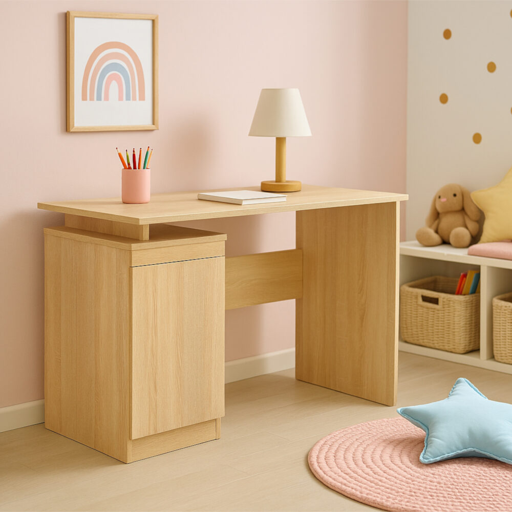 Schreibtisch Sola - Sonoma-Eiche - 120×73×59 Cm – Bild 5