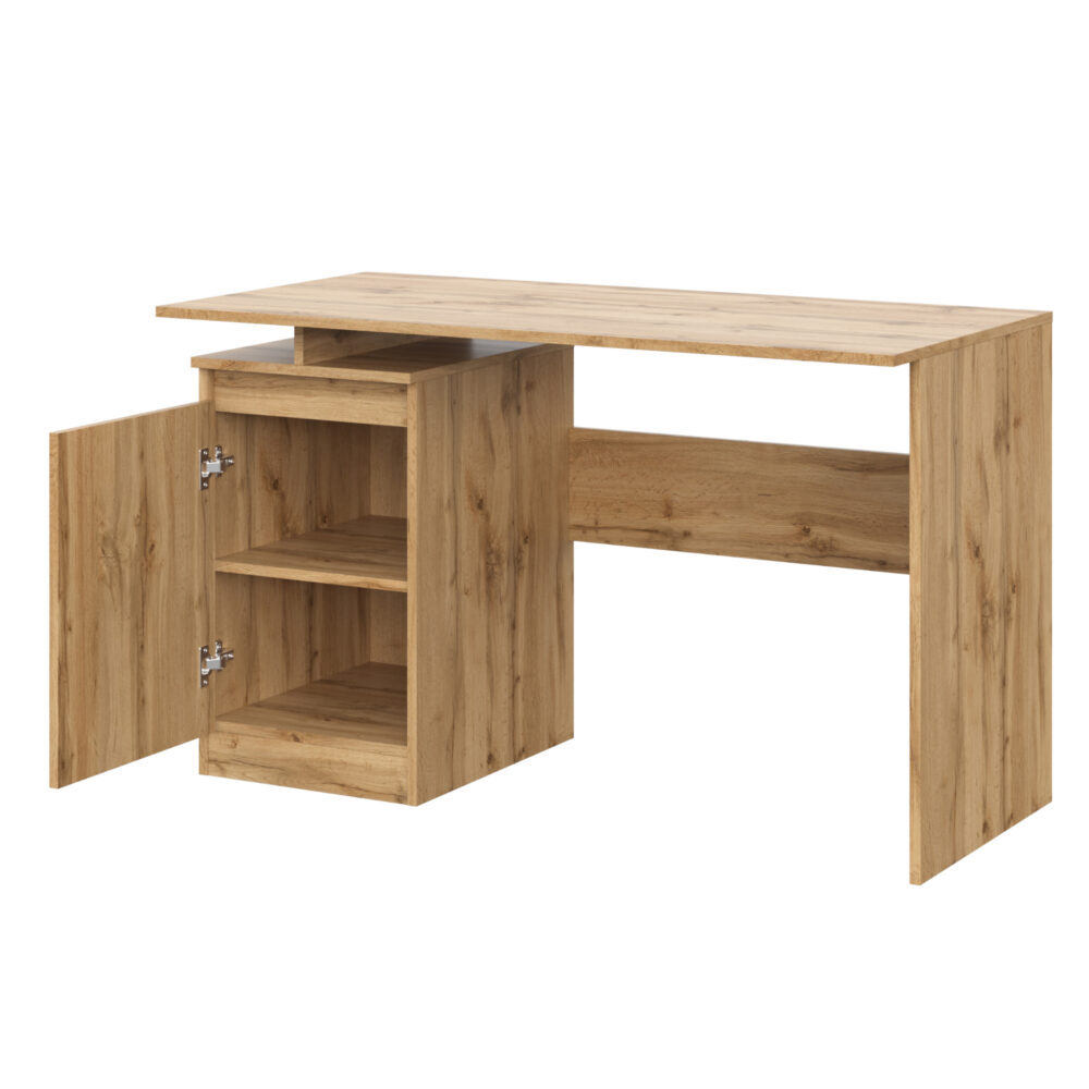 Schreibtisch Sola - Eiche Wotan - 120×73×59 Cm – Bild 4