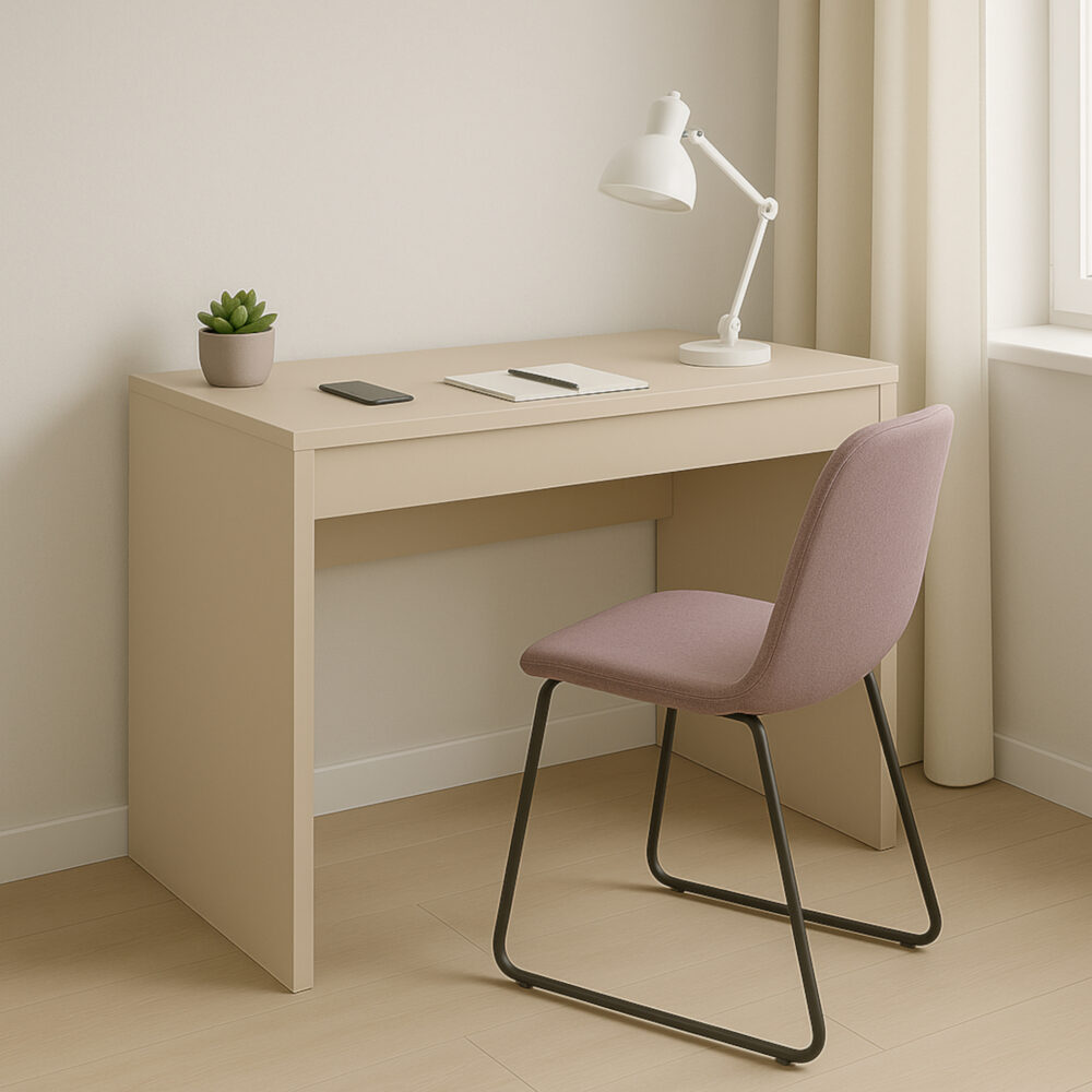 Schreibtisch Forde - Kaschmir - Schublade - 75×75×50 Cm – Bild 2