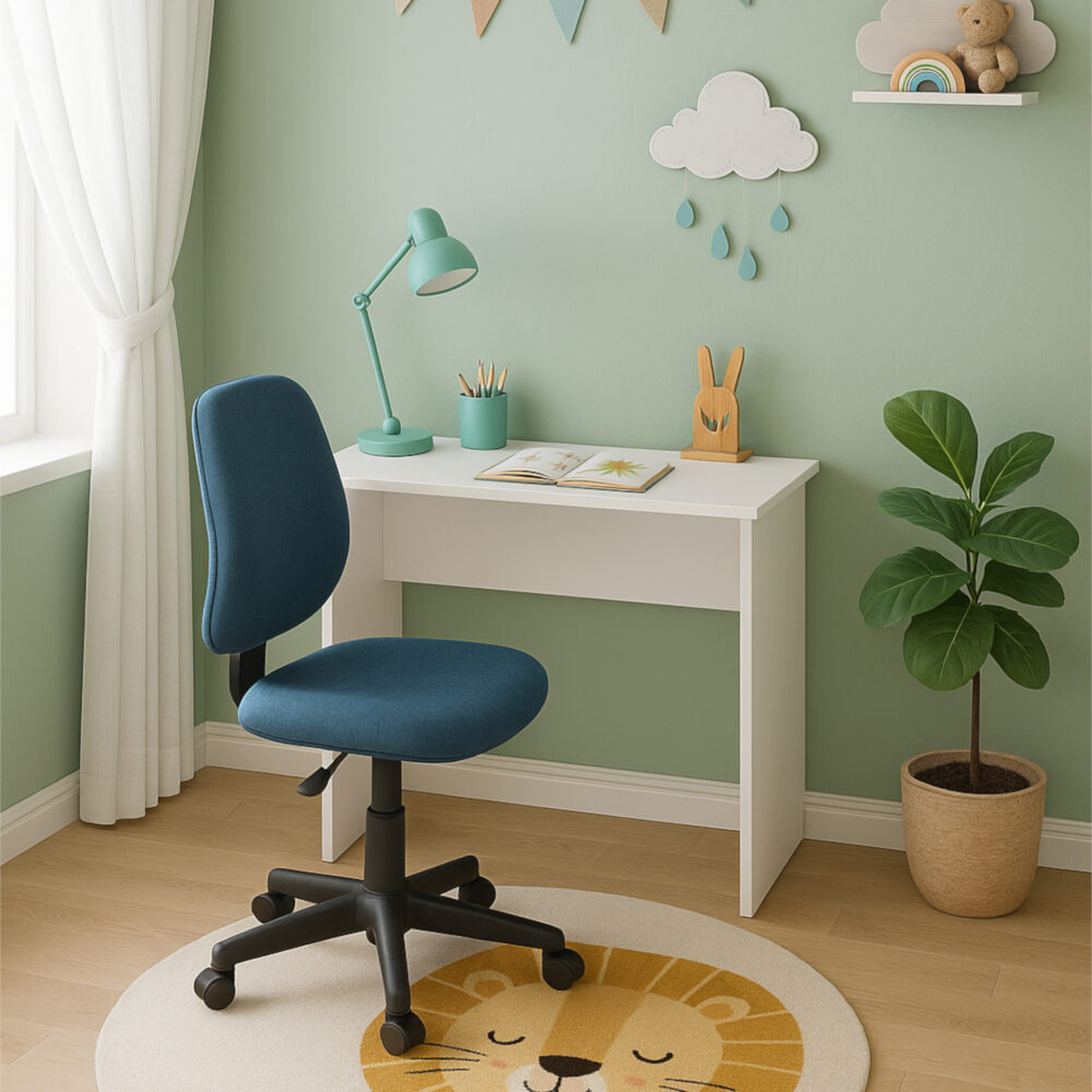 Schreibtisch Ulvik - Weiß - 80×75×50 Cm – Bild 2