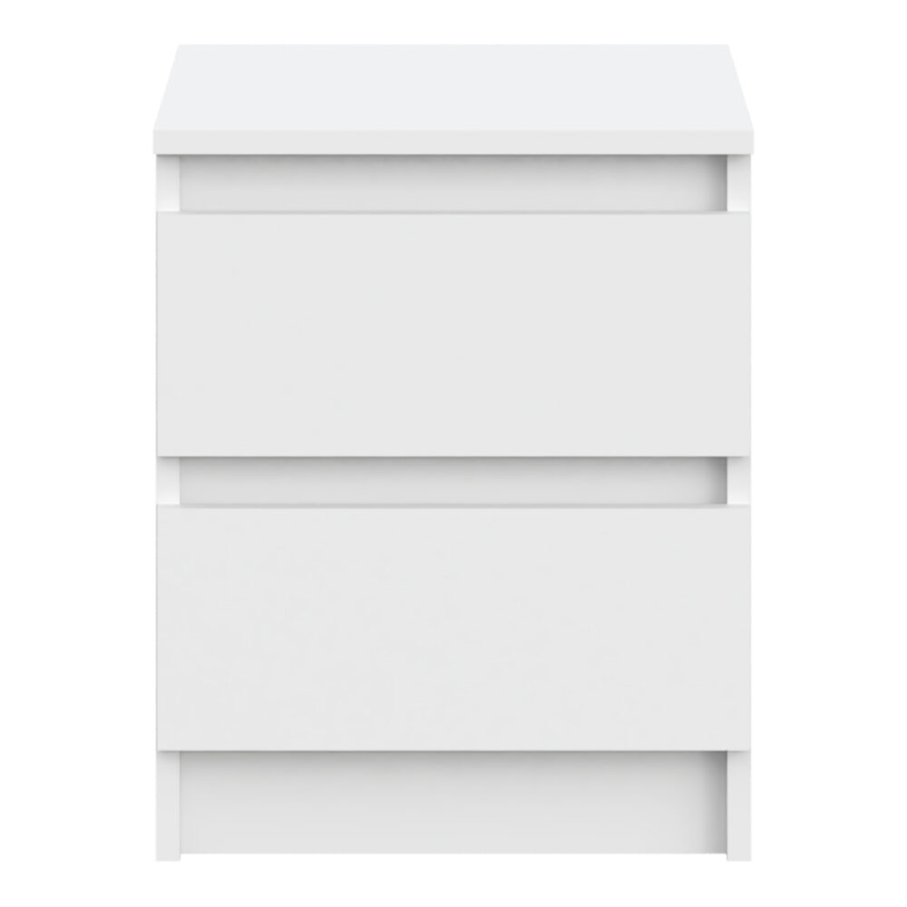 Kommode SOLA – Weiß – 2 Schubladen – 40×50×43 cm – Bild 6