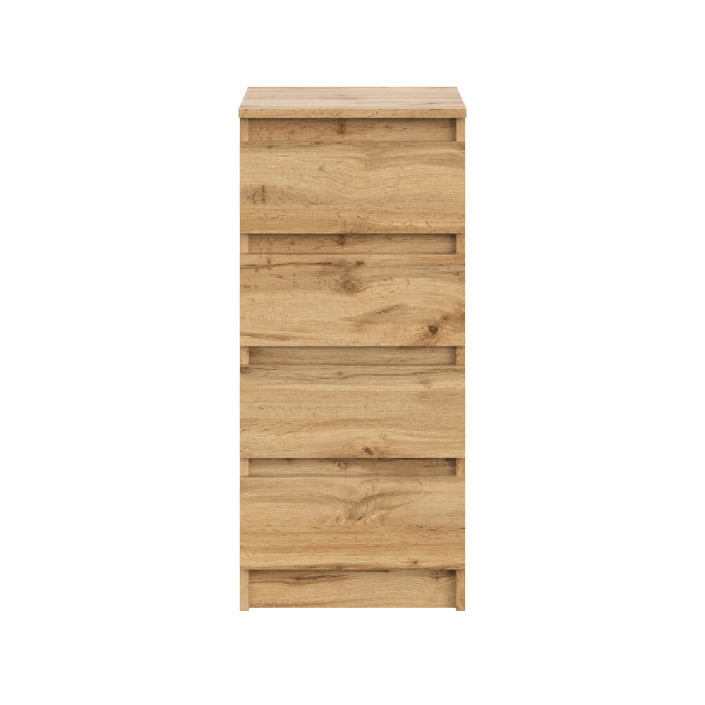 Kommode SOLA – Eiche Wotan – 4 Schubladen – 40×90×43 cm – Bild 5