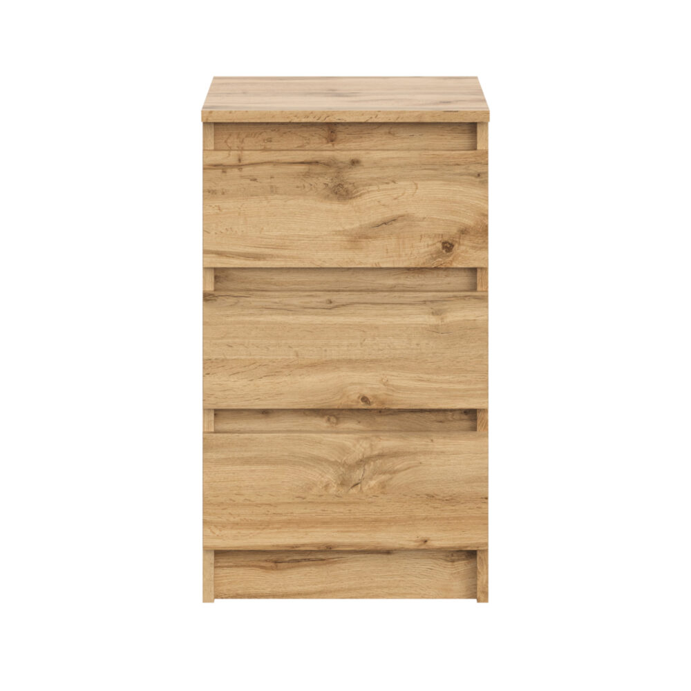 Kommode SOLA – Eiche Wotan – 3 Schubladen – 40×69×43 cm – Bild 4