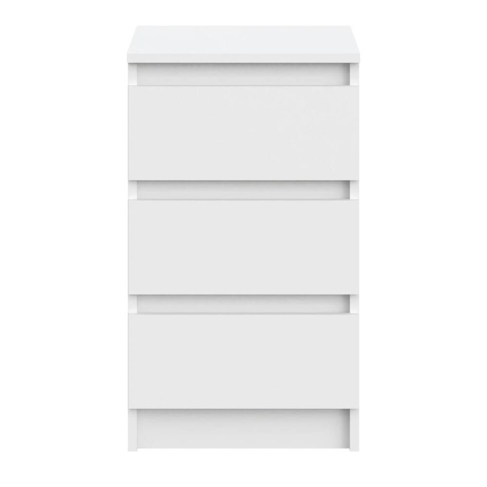 Kommode SOLA – Weiß – 3 Schubladen – 40×69×43 cm – Bild 5