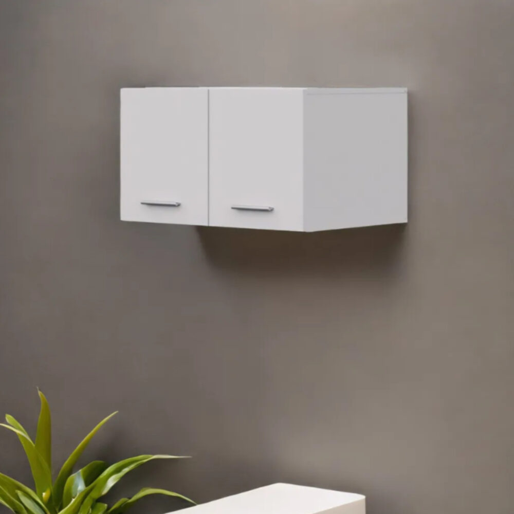 Hängeschrank Fauske - Weiß - 69×40×49 Cm – Bild 2