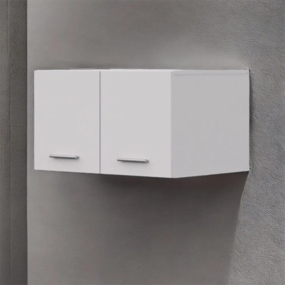 Hängeschrank Fauske - Weiß - 69×40×49 Cm – Bild 6