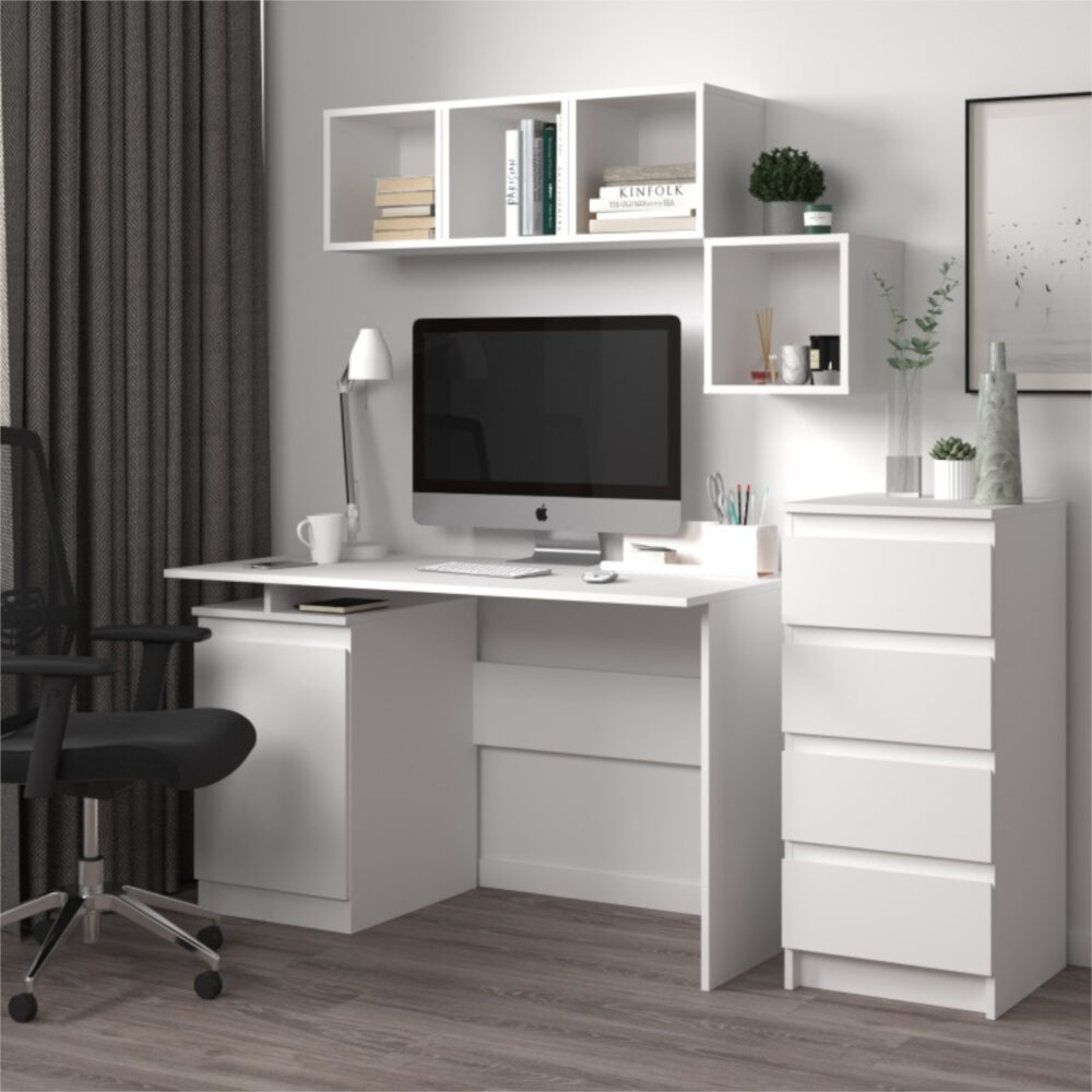 Regalboden SOLA – Weiß – Quadratisch – 30×30×29 cm – Bild 3