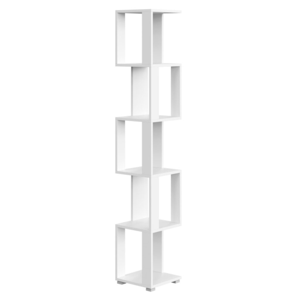 Standregal SOLA – Weiß – 29×168×29 cm – Bild 1