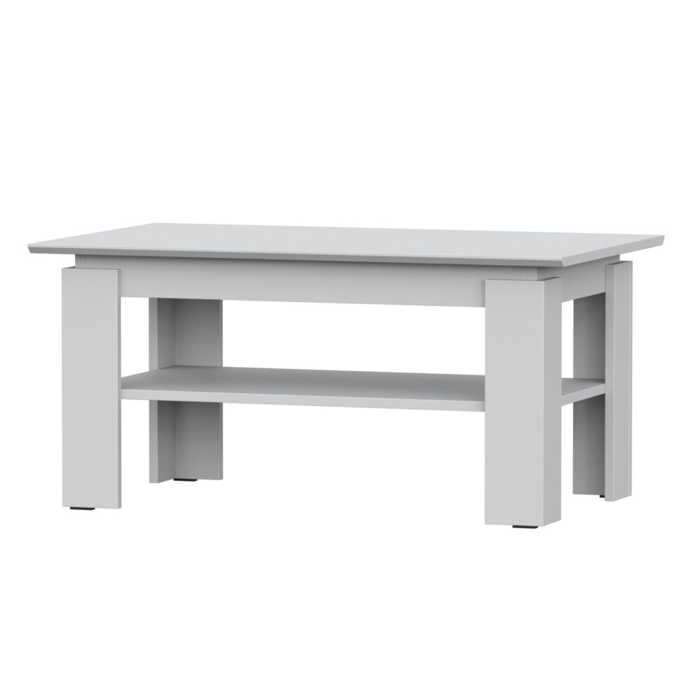 Coffee Table Sola - Weiß  - 90×55×43 Cm – Bild 1