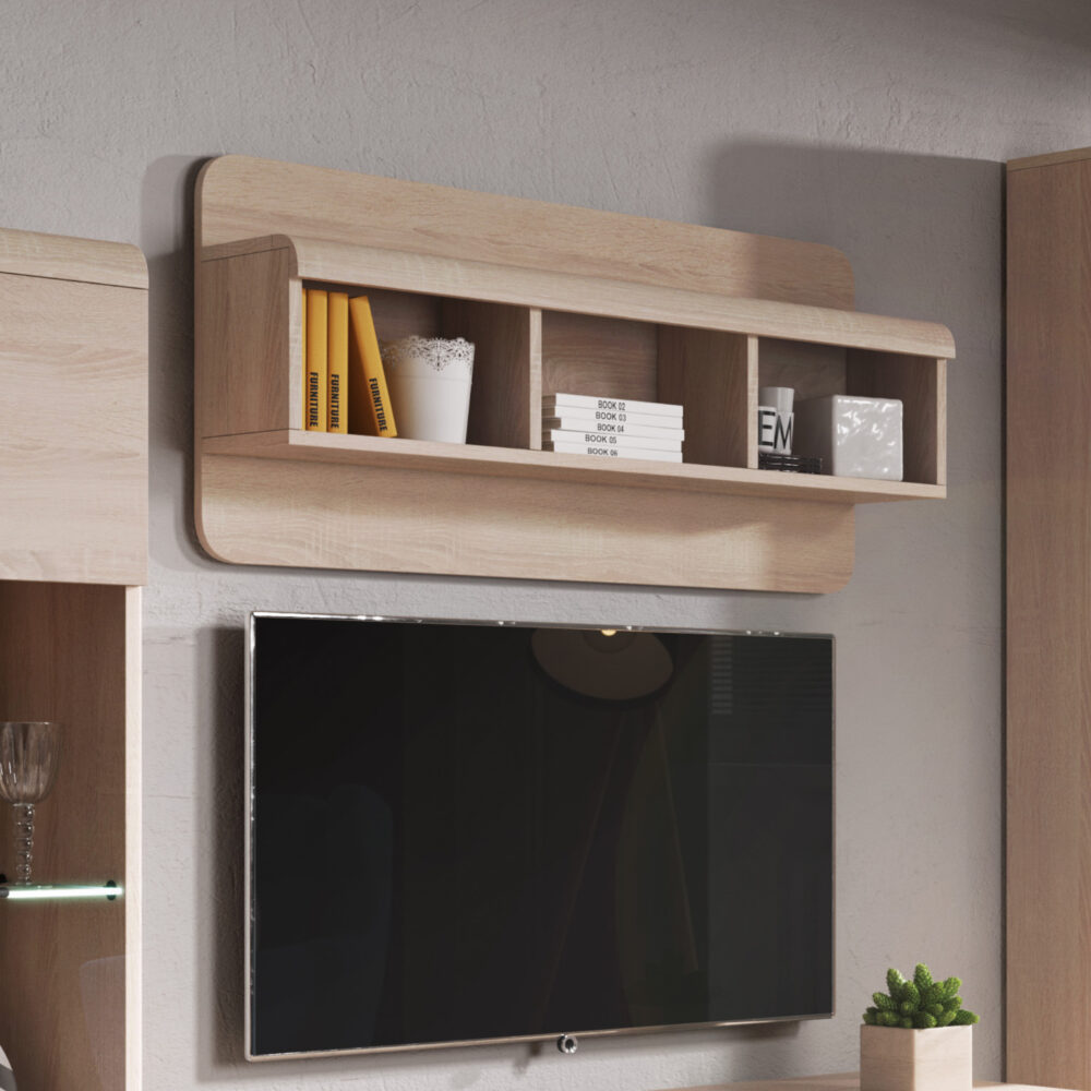 Hängeregal LYNGDAL - Sonoma-Eiche - matt – Bild 2