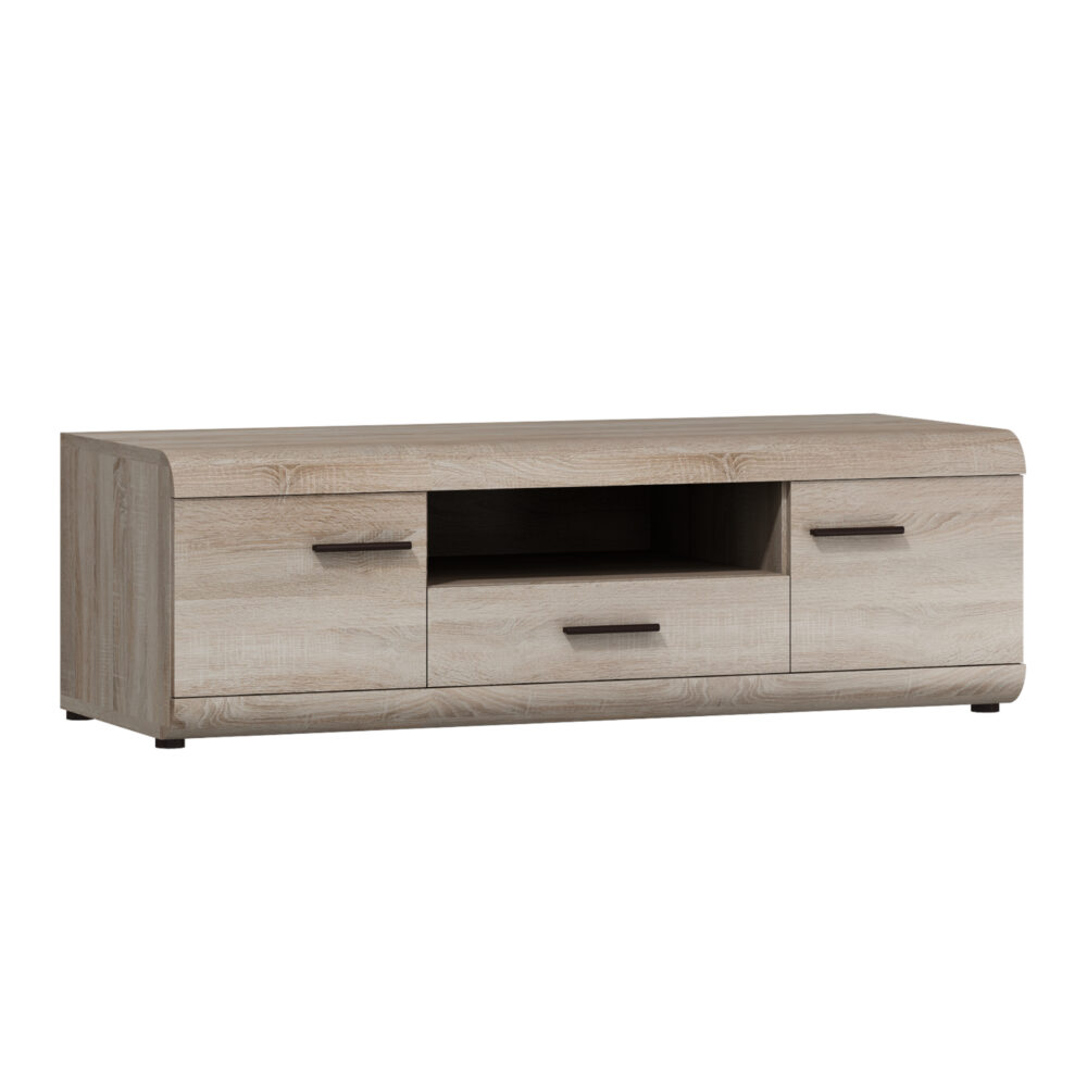 TV-Lowboard LYNGDAL - Sonoma-Eiche - mit Schubladen