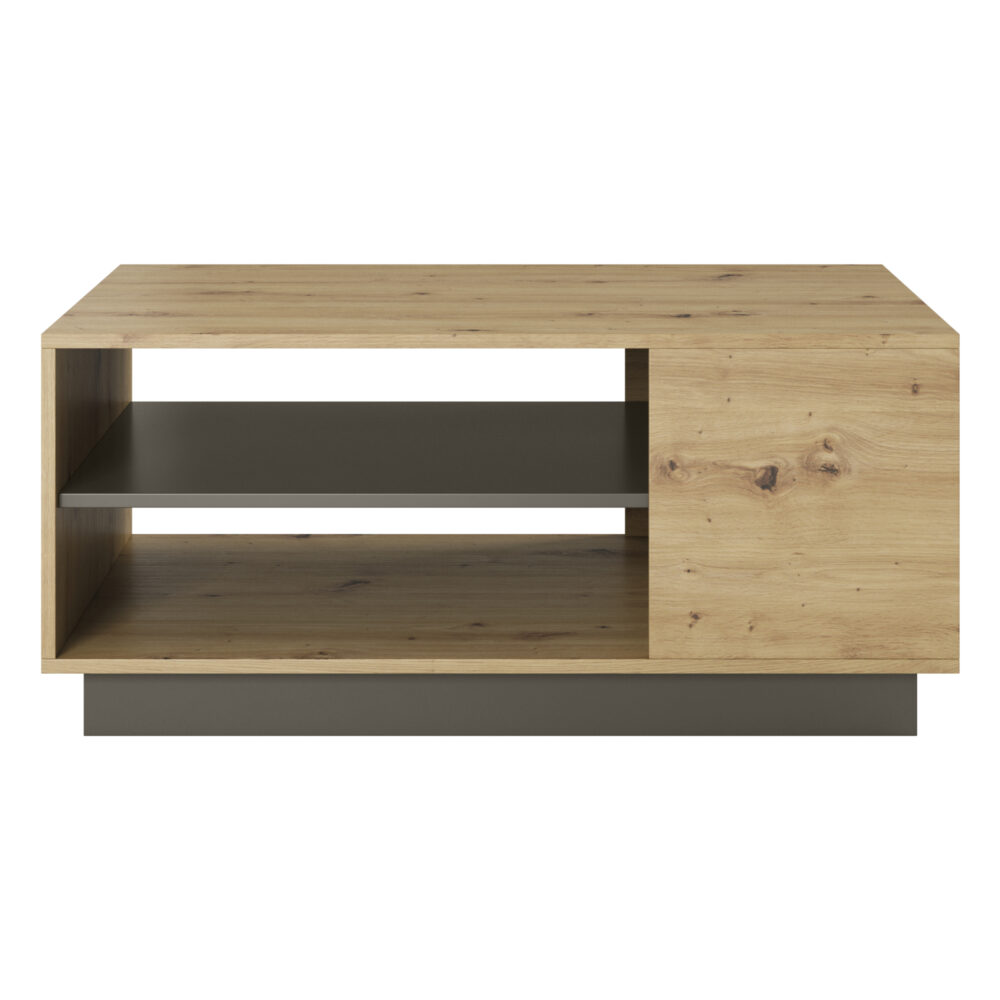 Couchtisch ANDEBU - Eiche - Graphitgrau – Bild 5