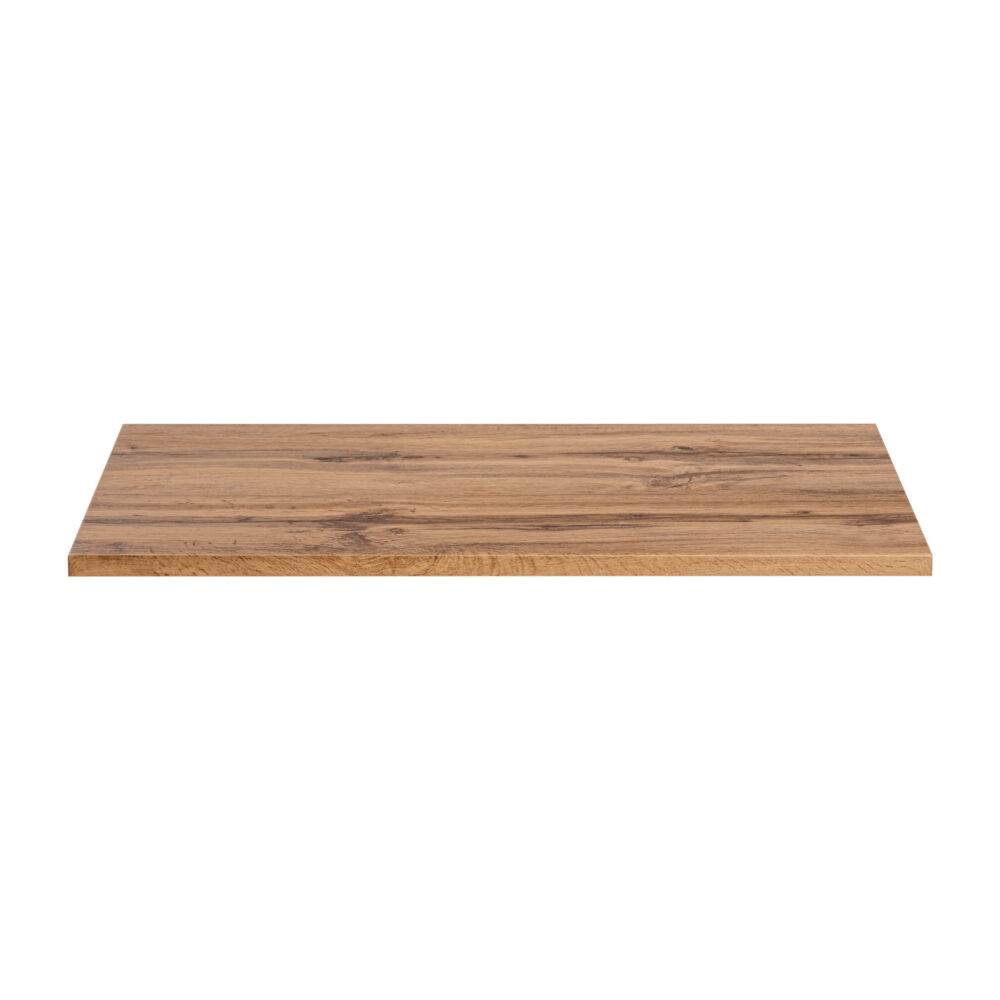Hängeschrank mit Waschbecken und Arbeitsplatte ADEN – Kaschmir – Arbeitsplatte in Wotan-Eiche – 2 Schubladen – 80 x 75 x 46 cm – Bild 8
