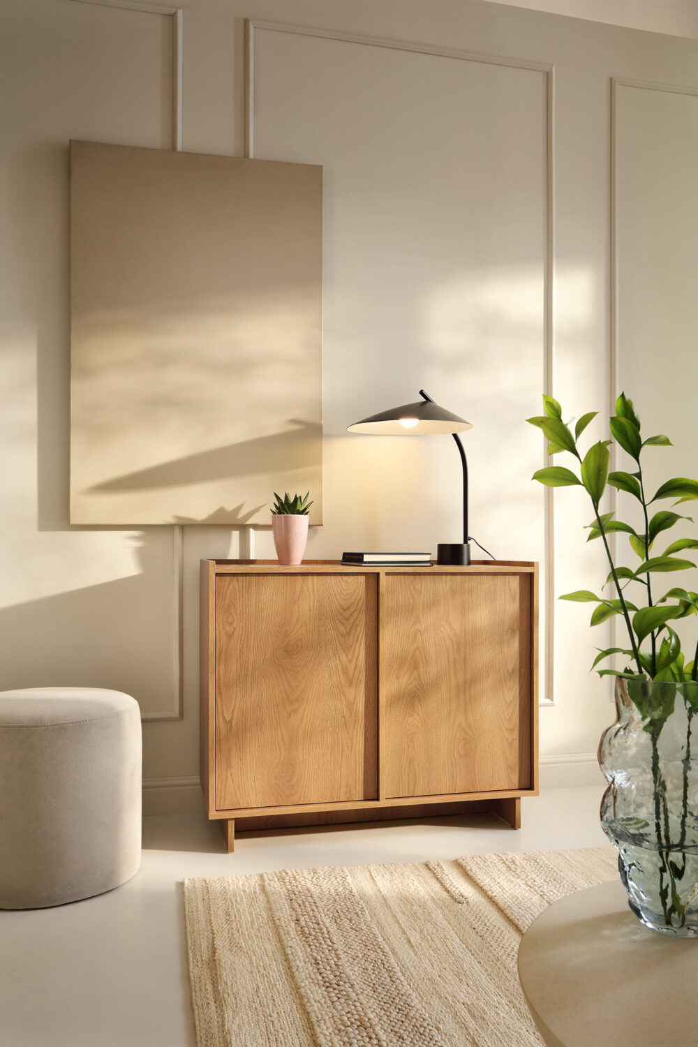 Kommode Yarker – Karamell-Eiche – 2-türig – 98 x 82 x 39 cm – Bild 5