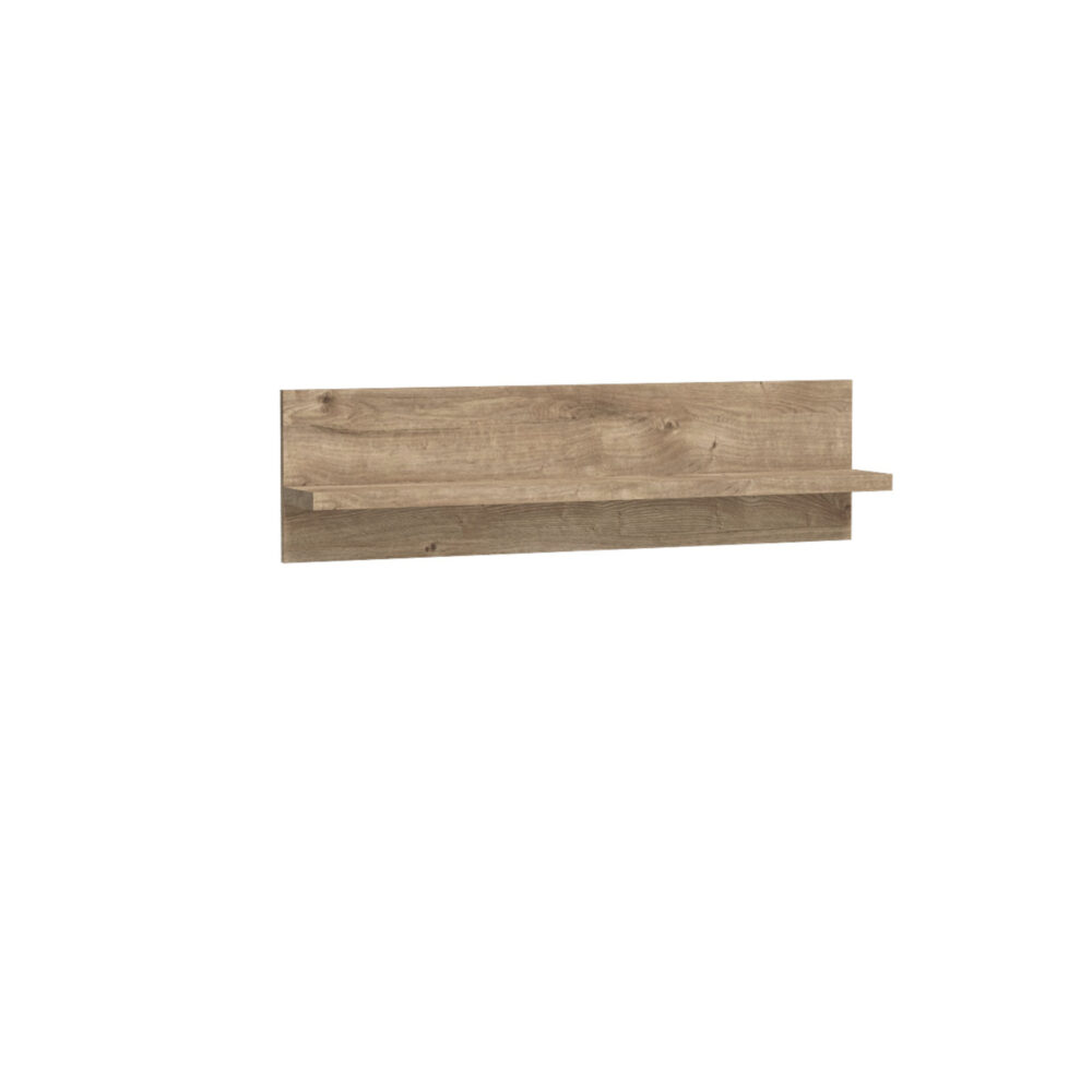 Wandregal BALESTRAND - Eiche - 120 x 32 x 18 cm